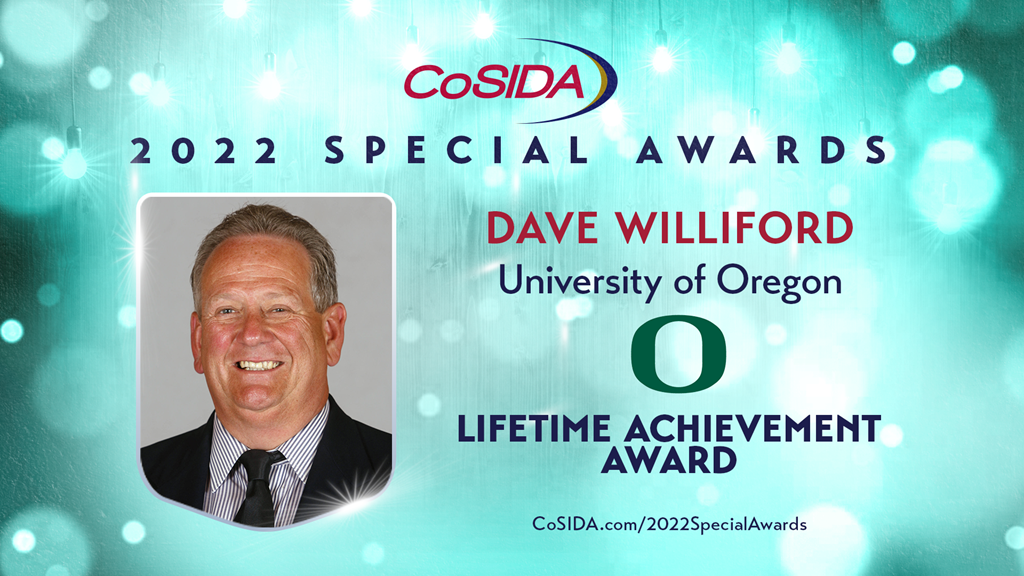 2022 Special Awards Salute: Dave Williford (Oregon), Lifetime Achievement Award